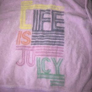 Well loved juicy couture terry hoodie